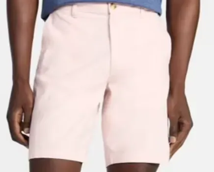 George Men's 9" Modern Fit Flat Front Shorts