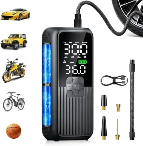Birtokom Portable Tire Inflator