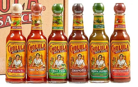6-Count 5oz Cholula Hot Sauce Variety Pack