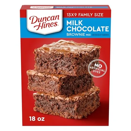 Duncan Hines Milk Chocolate Family Size Brownie Mix