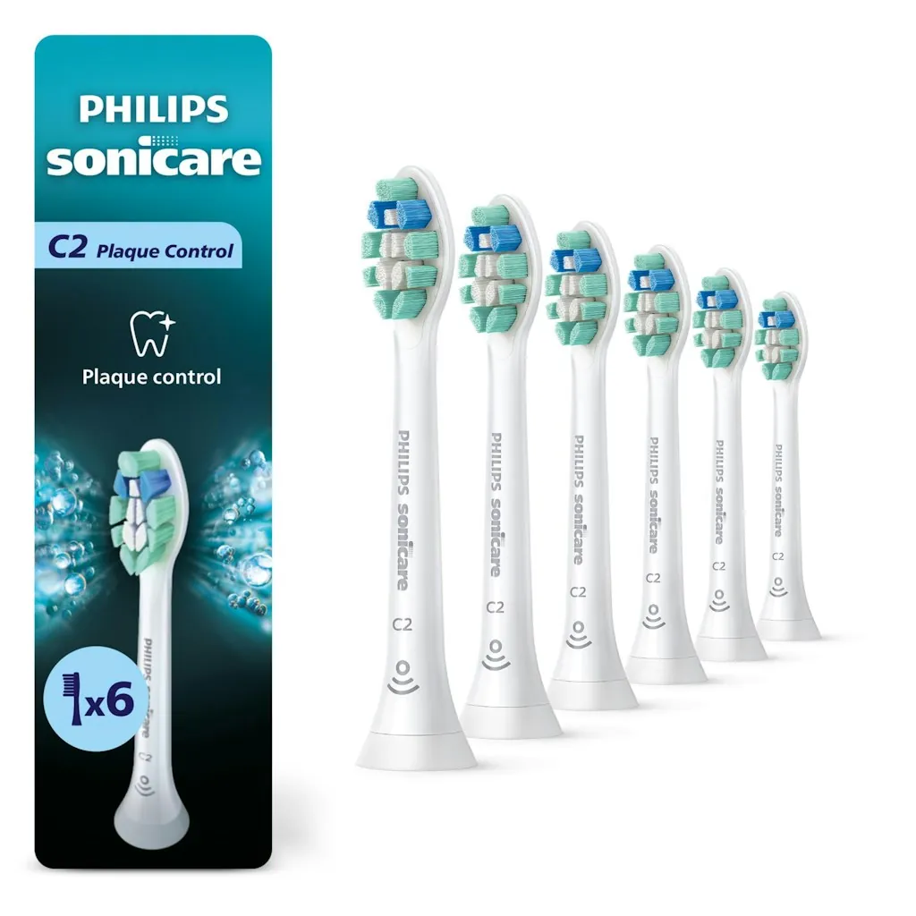 Philips Sonicare C2 Plaque Control Brush Heads 6-Pack