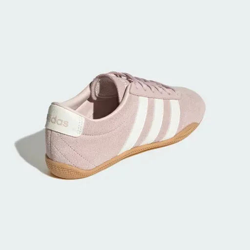 Adidas Women Grand Court Lo Shoes (Core Black / Cloud White / Gum)