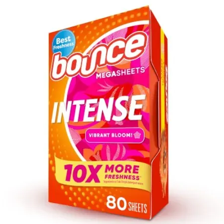 80-Count Bounce Intense Dryer MegaSheets