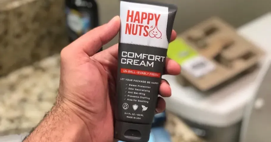Happy Nuts Comfort Cream 3.4oz Bottle