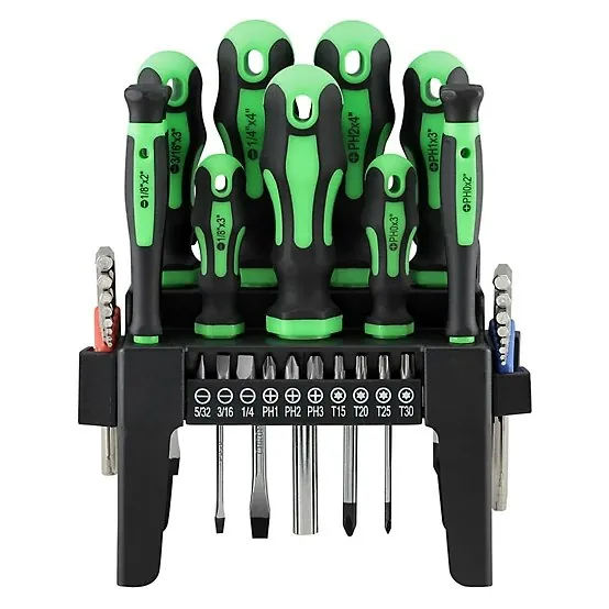 JobSmart 37-Piece SAE/Metric Screwdriver Set