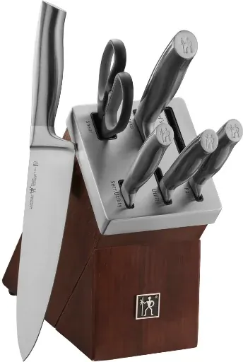 Henckels 7-Pc Graphite Knife Block Set w/ Shears