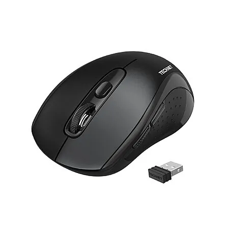 Tecknet 4000 DPI Bluetooth Wireless 2-in-1 Ergonomic Silent Mouse