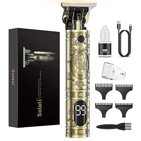 Solati Cordless Rechargeable Hair Clipper & Beard Trimmer Kit