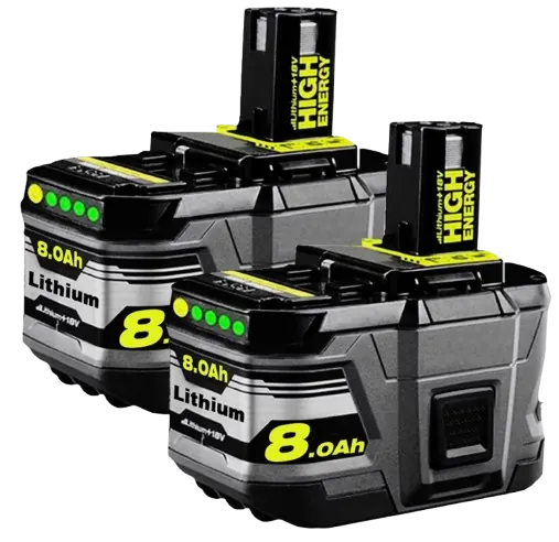 18V Replacement Battery 2-Pack for Ryobi Tools