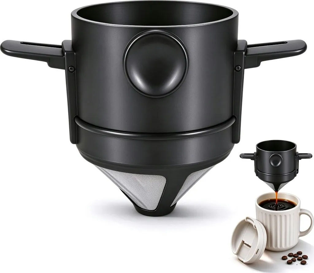 Reusable Stainless Steel Pour Over Coffee Filter