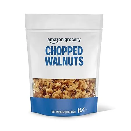 16-Oz Amazon Grocery Chopped Walnuts