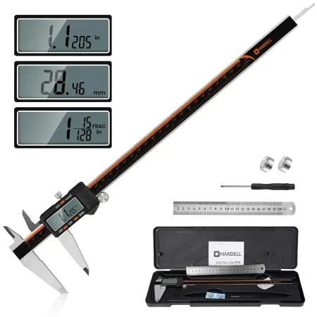 HARDELL 12" Digital Micrometer Calipers with LCD Screen