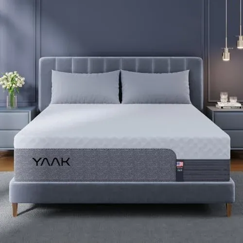 Yaak 14 Inch Queen Cooling Memory Foam Mattress