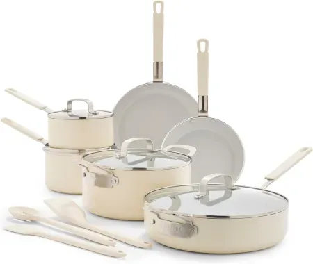 13-Piece GreenPan x Bobby Flay Ceramic Nonstick Cookware Set