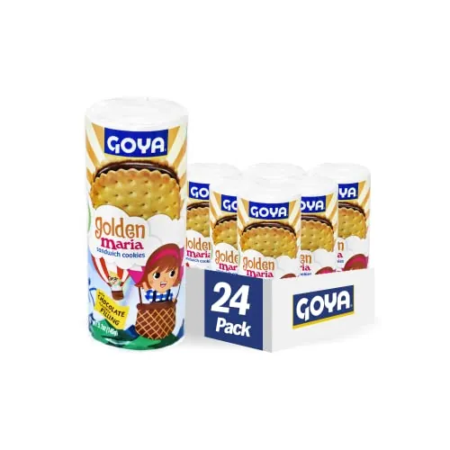 Goya Maria Sandwich Cookies with Chocolate Filling 24-Pack