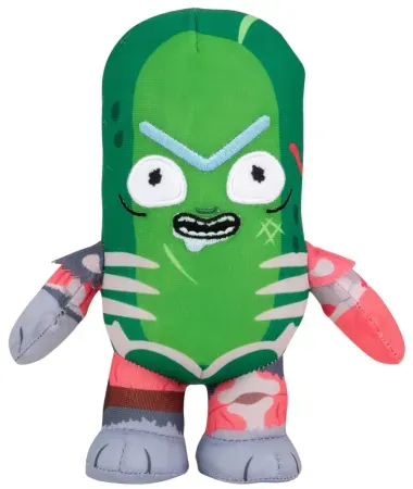 Jazwares Rick and Morty 8-Inch Pickle Rick Plush