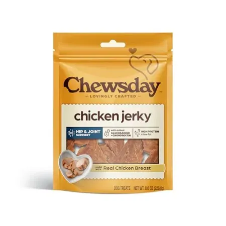 8oz Chewsday Chicken Jerky Tenders Dog Treats