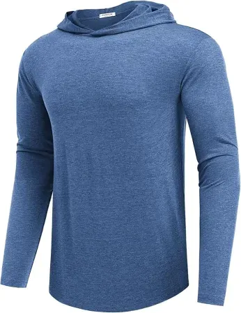 PINSPARK Lightweight Long Sleeve Pullover Hoodie Sweatshirt
