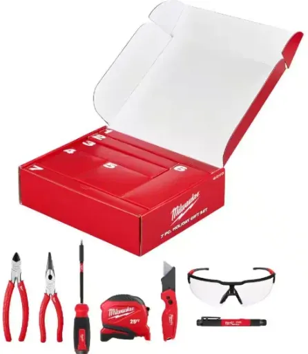Milwaukee 2026 Limited Edition 7-Piece Hand Tool Holiday Gift Set