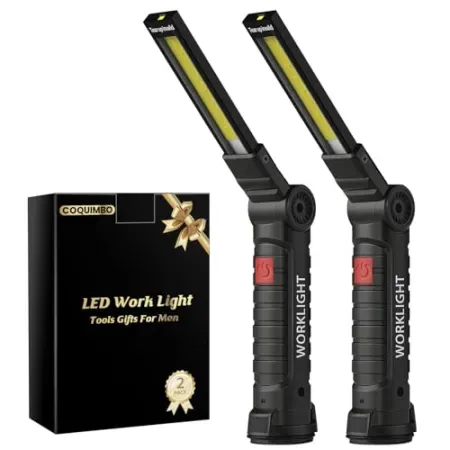 2-Pack Coquimbo USB-C Rechargeable LED Work Light