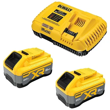 Select Home Depot Stores: Dewalt 20V MAX XR 2x Powerpack 8.0Ah Battery & Charger Kit