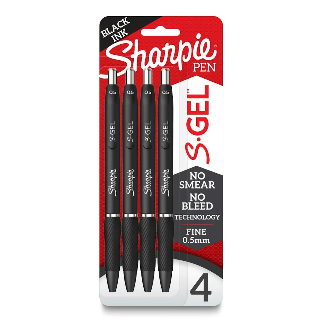 Sharpie S-Gel Pens 4-Pack