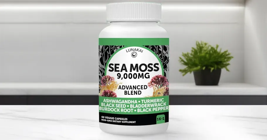 Lunakai Sea Moss Capsules 60-Count