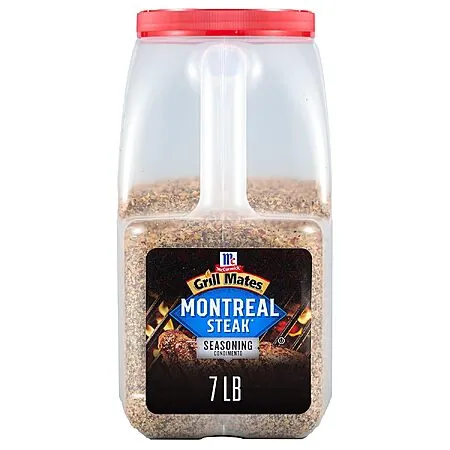 7-Lbs. McCormick Grill Mates Montreal Steak Seasoning Container