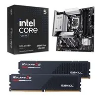 Intel 250KF Plus, 32GB G.Skill Ripjaws 6000MHz CL36, B860M-A Prime Mobo
