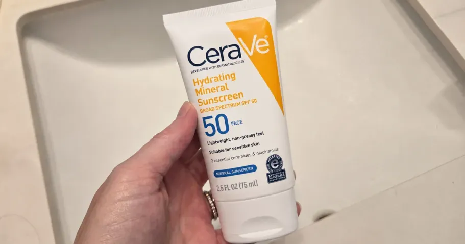 CeraVe Mineral SPF 50 Face Sunscreen 2.5oz