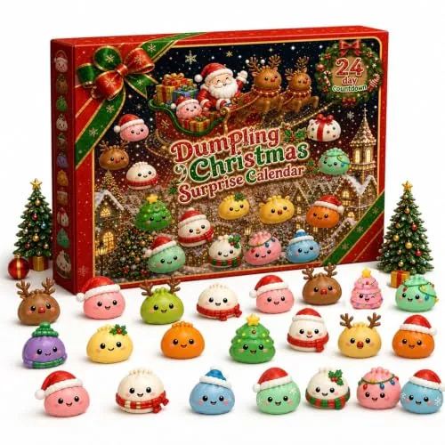 Christmas Squishies Advent Calendar Fidget Toys