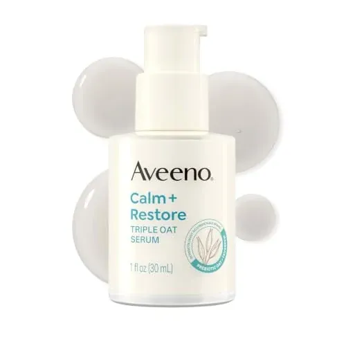 Aveeno Calm + Restore Triple Oat Hydrating Face Serum 1-Oz
