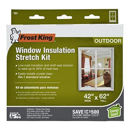 Frost King 42" x 62" Window Insulation Stretch Kit