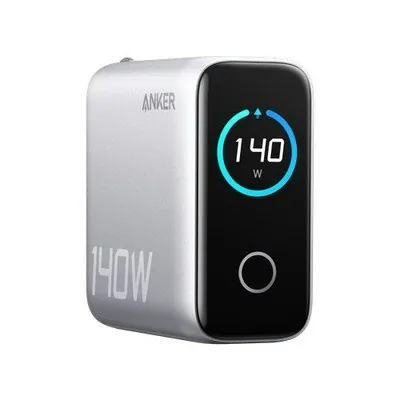 Anker 140W 4-Port USB Wall Charger w/ Built-In Screen