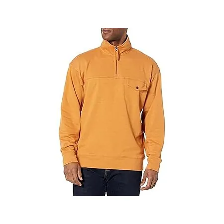 Men's Hanes Originals French Terry Quarter Zip Pullover (Select Sizes/Colors)
