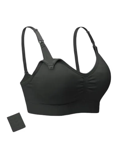 Stelle Nursing Bras Maternity Bralette Seamless with Removable Pads