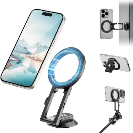 ULANZI MA50 Phone Holder for Magsafe w/ Aluminium Magnetic Phone Tripod Stand