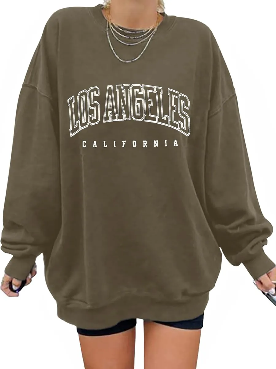 Women’s Oversized Graphic Sweatshirt