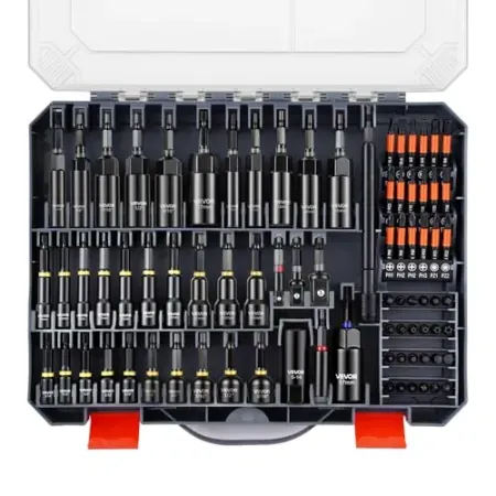 VEVOR 80-Piece Premium Magnetic Impact Nut Driver Set