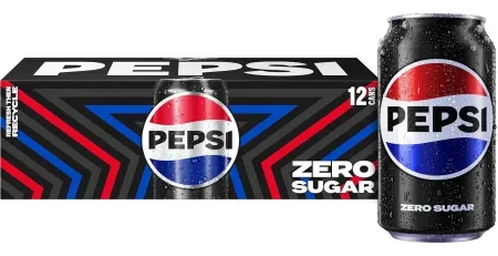 36-Pack 12oz Pepsi Zero Sugar Cola Soda