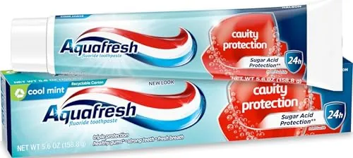 Aquafresh Cavity Protection Fluoride Toothpaste 5.6 oz