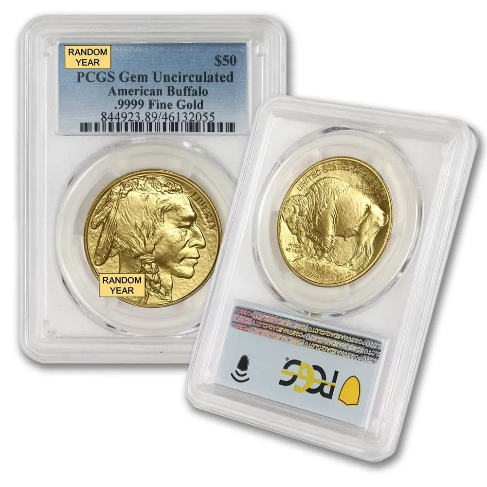 American Gold Buffalo 1-oz. $50 Gem Uncirculated PCGS Coin