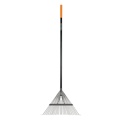 Fiskars Garden Rake 62" Fiberglass Handle