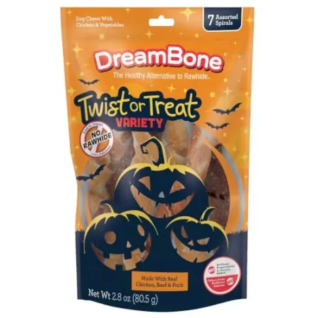 7-Count DreamBone Twist or Treat Spirals Variety Pack