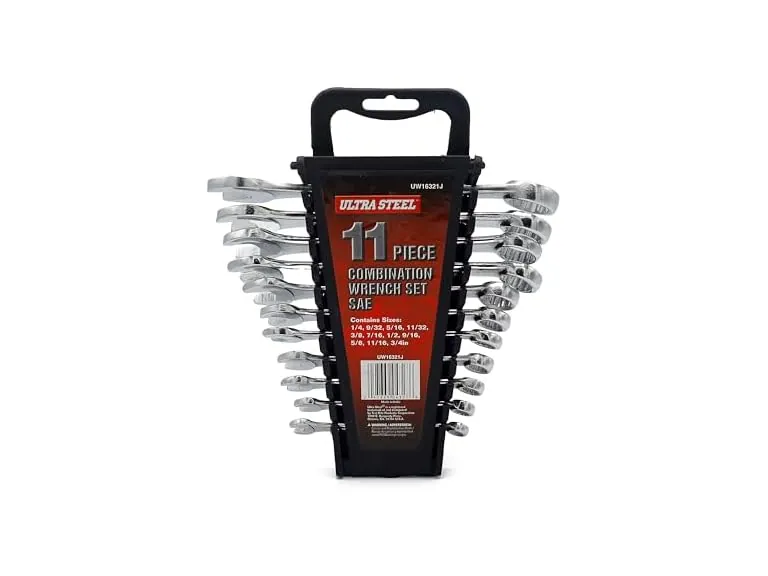 Ultra Steel UW16321J 11pc Combination Wrench Set