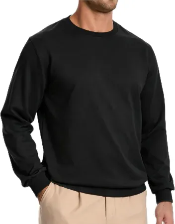 ZITY Men's Athletic Crewneck Lightweight Sweatshirt