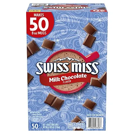 Select Accts: 50-ct 1.38-oz Swiss Miss Milk Chocolate Flavor Hot Cocoa Mix