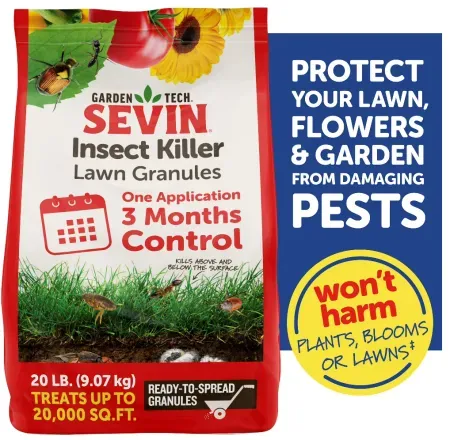 20lb Sevin Insect Killer Outdoor Lawn Granules