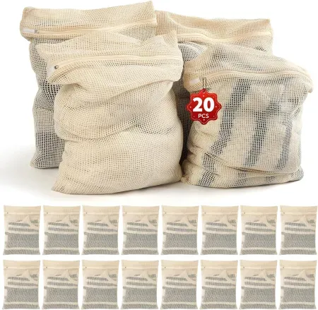 20-Piece VZZNN Mesh Laundry Bags for Delicates