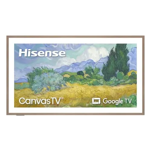 Hisense S7 CanvasTV 75" 4K QLED Google Smart TV w/ 144Hz & Anti-Glare Panel
